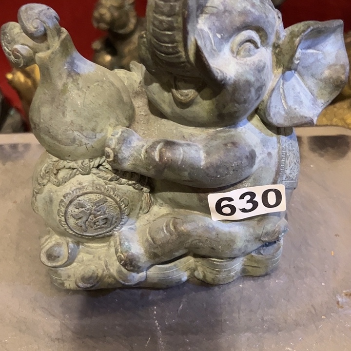 铜***堂黄铜摆件，文房摆件