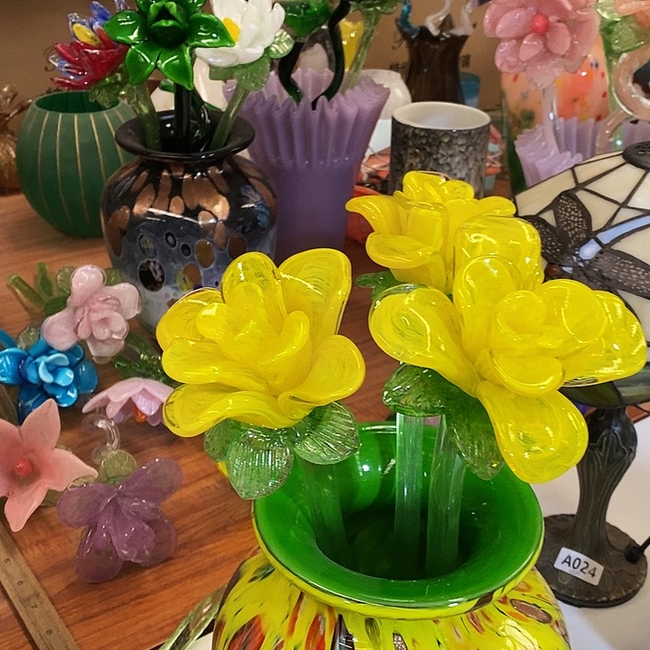 3只玫瑰花高45厘米