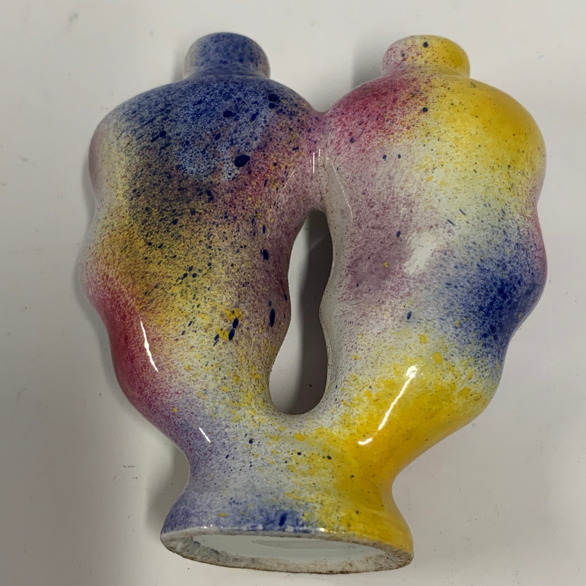 清中期·桃花颂双管瓶ZBM25ZBM0219110