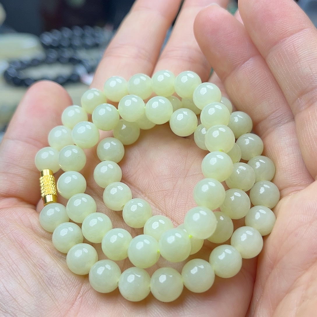 和田玉手链未镶嵌