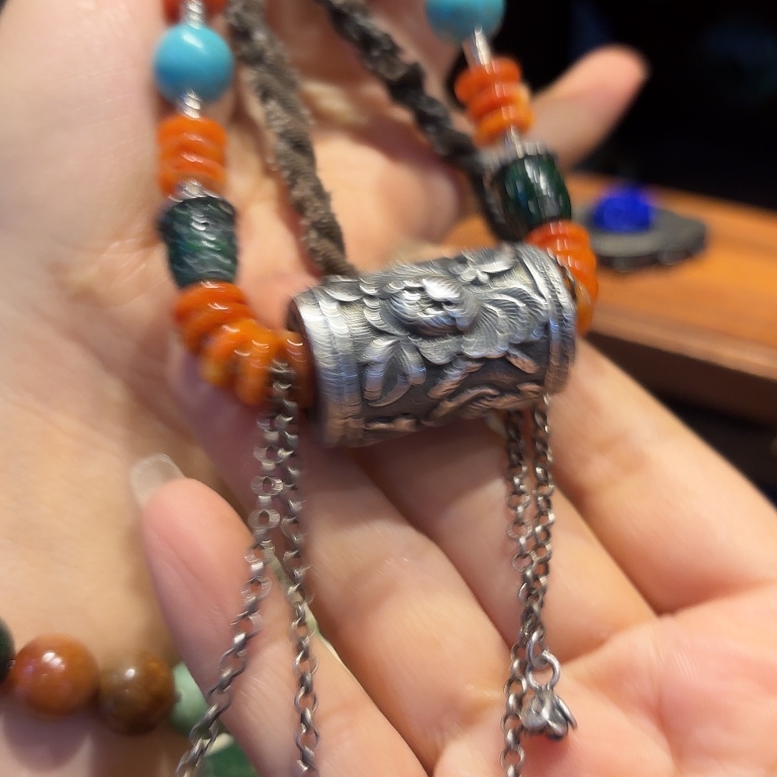 翡翠颈饰未镶嵌原创