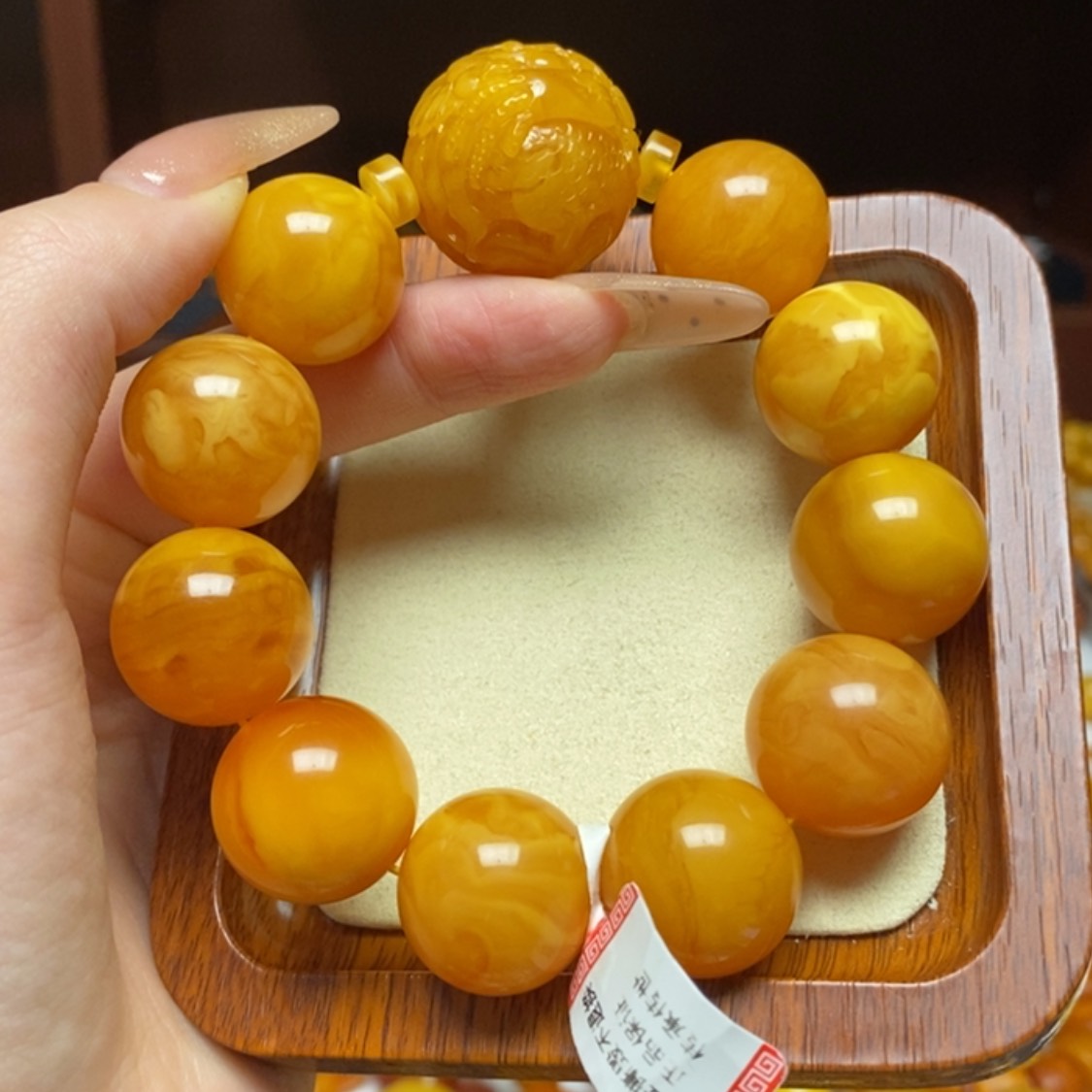 【闪购商品】蜜蜡手链未镶嵌手串
