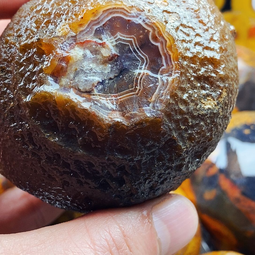 骑***t定制玛瑙足银镀金镶嵌战国红