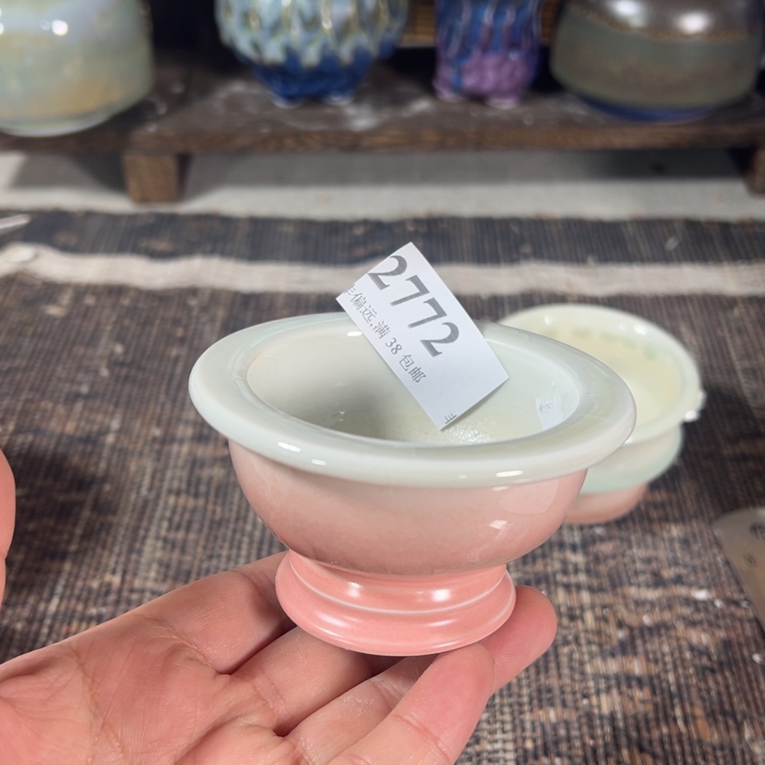 红陶景德镇手工花盆