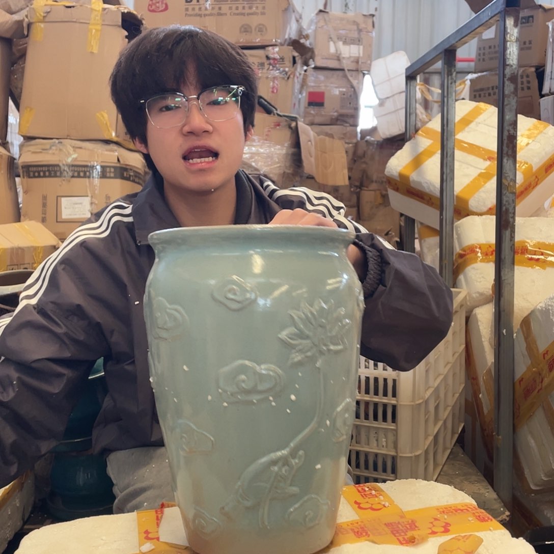 红陶宜兴紫砂花盆