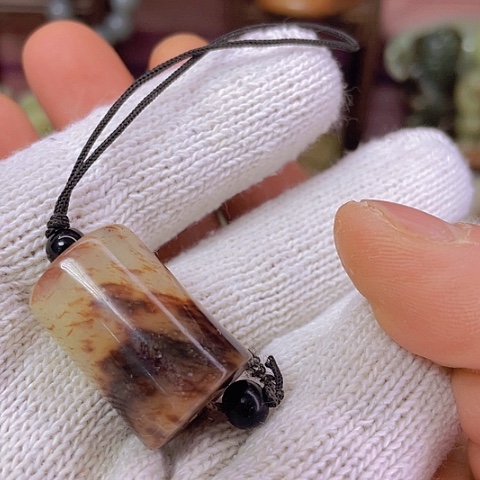 和田玉（白玉）挂件未镶嵌