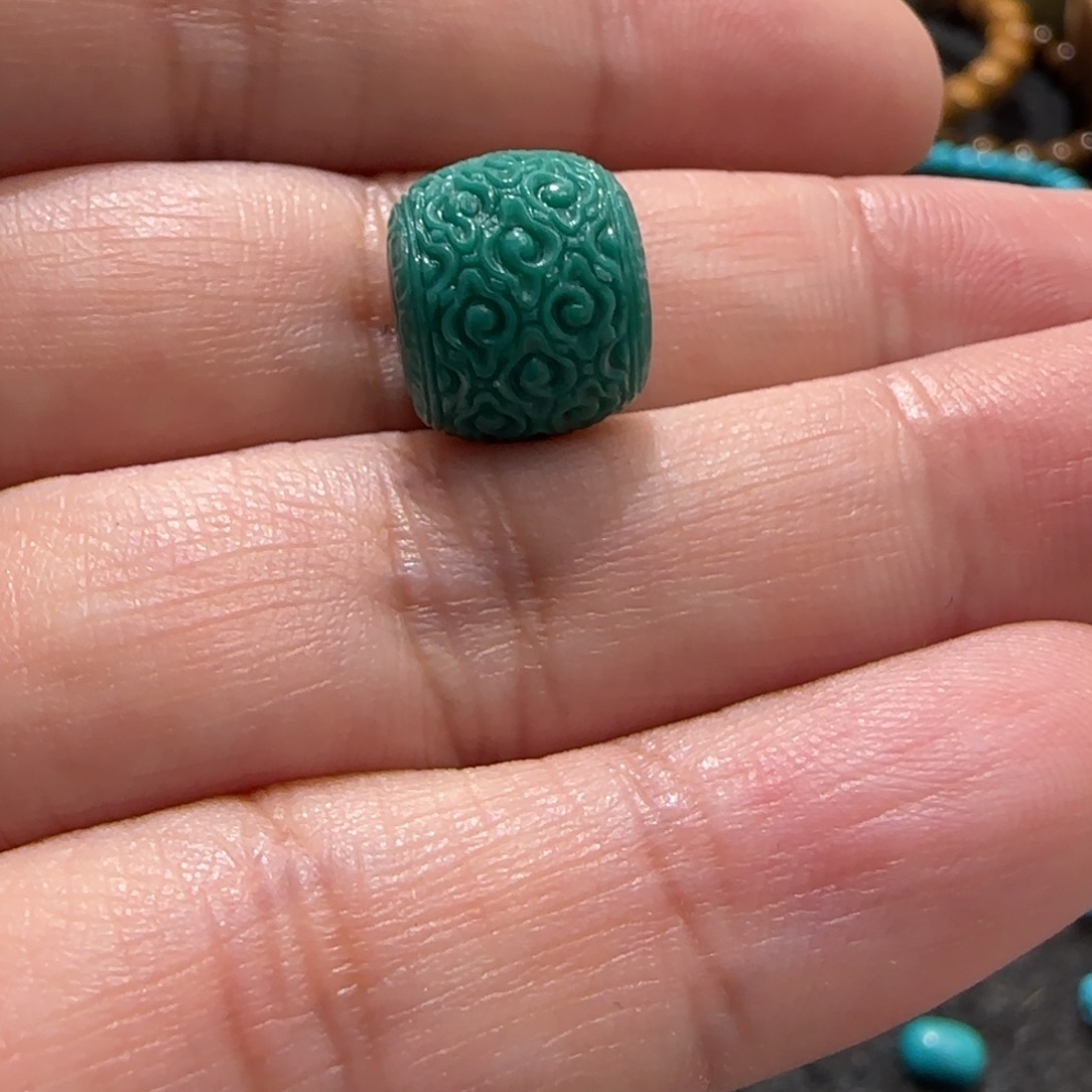 范***学绿松石未镶嵌配饰