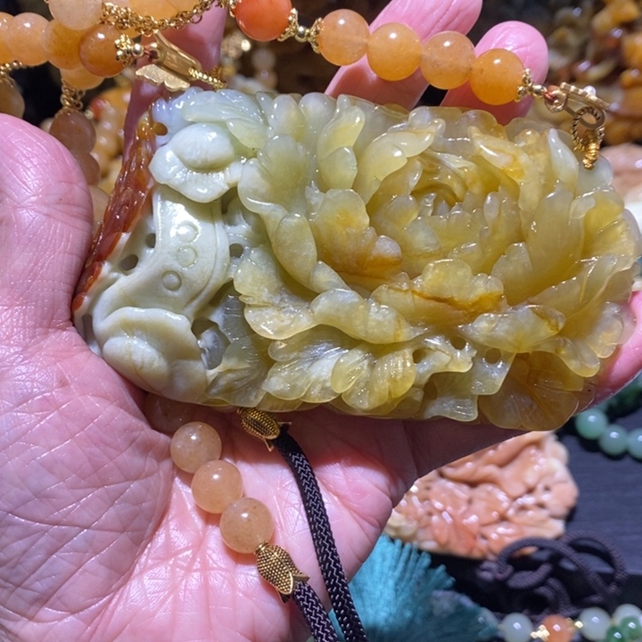 岫玉岫玉吊坠未镶嵌