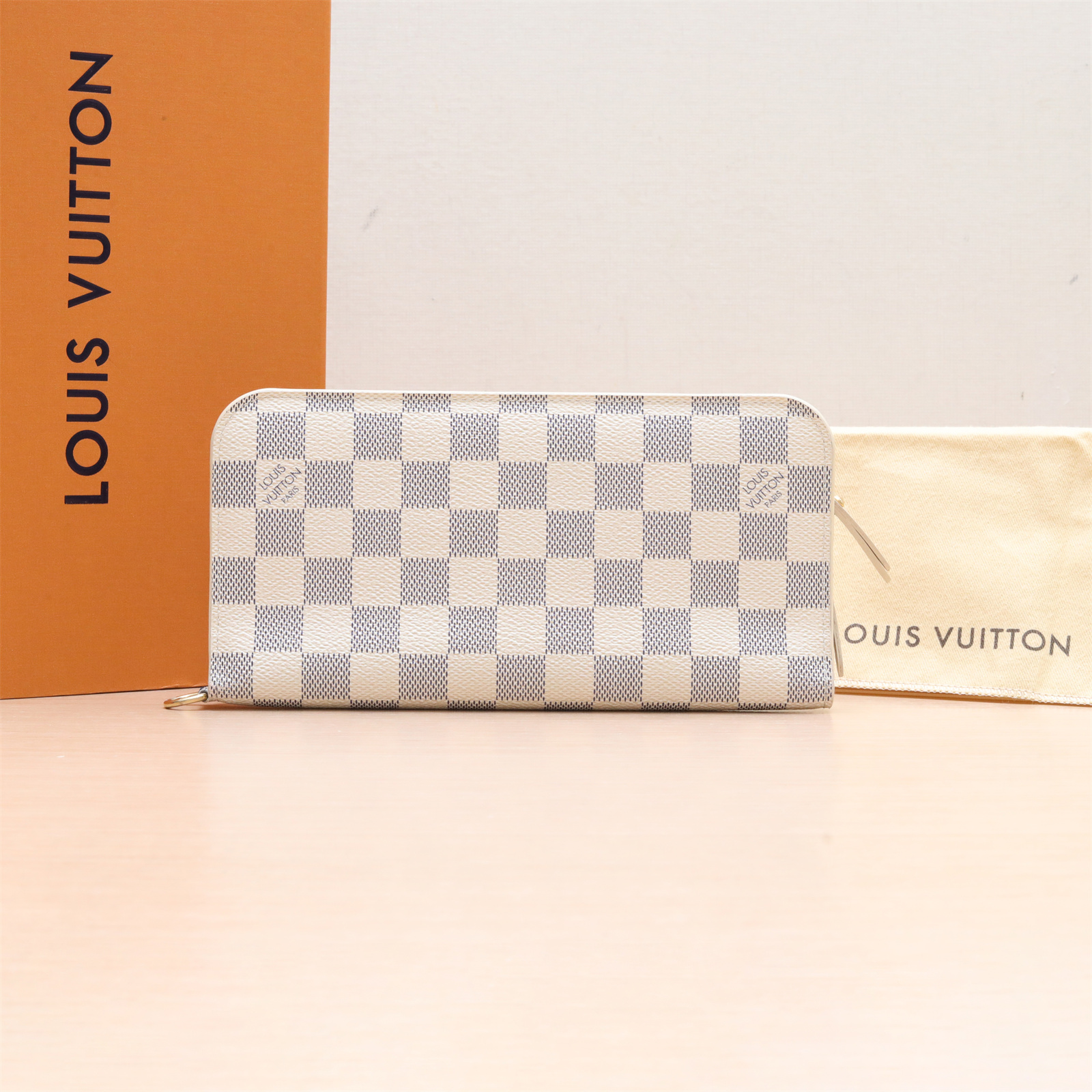 99新 LouisVuitton/路易威登 长款钱包 棋盘格PVC2009 P234244591