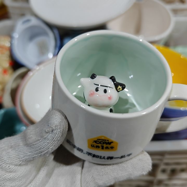 杯陶瓷杯碗盘微瑕疵介意慎拍