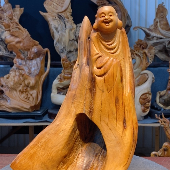 柏木（崖柏）根雕摆件