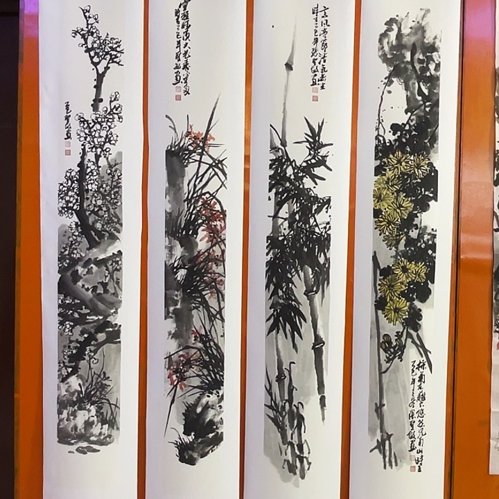 国画张圣敏先生纯手绘作品