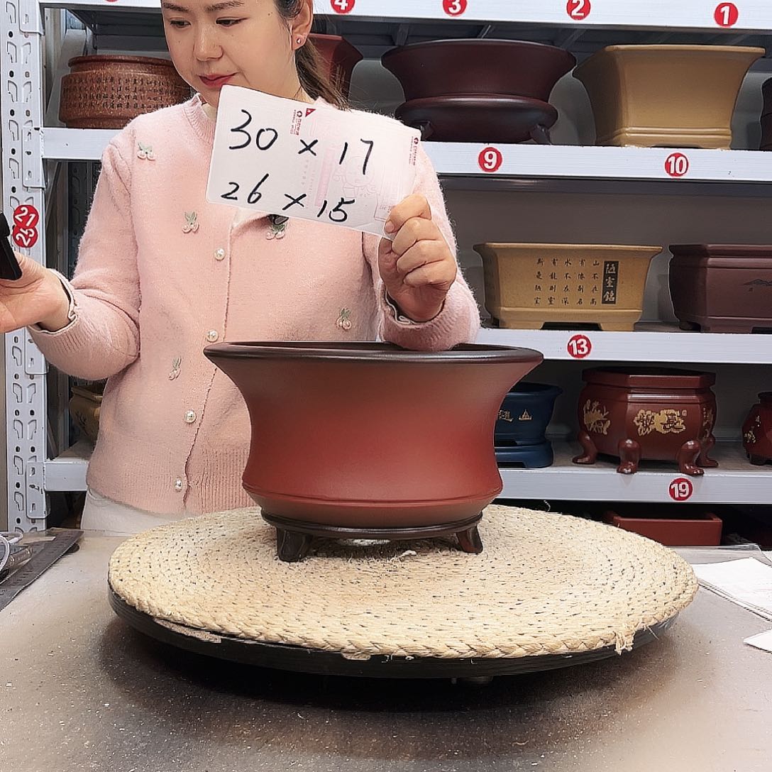 紫砂花盆紫砂花盆