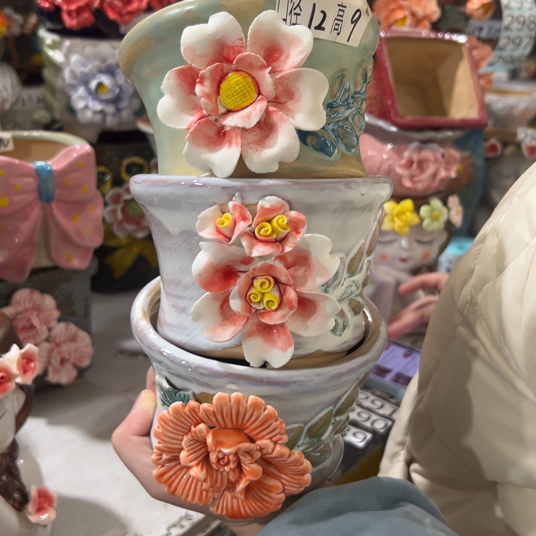 花盆，拍满20发货，退款拉黑