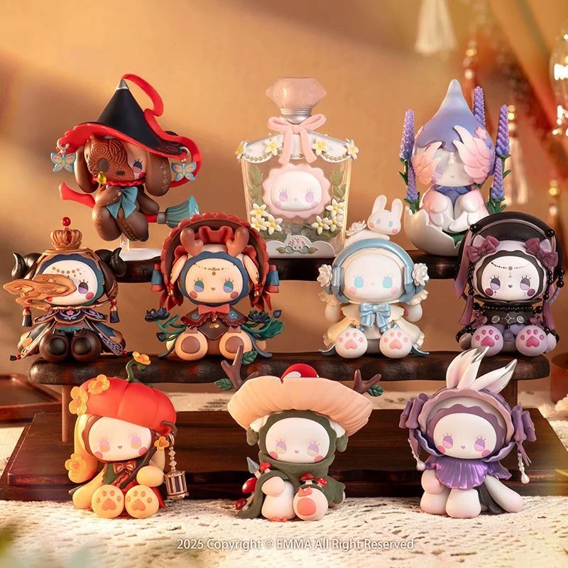 【波比代拆】正版EMMA秘境森林寻香系列盲盒摆件
