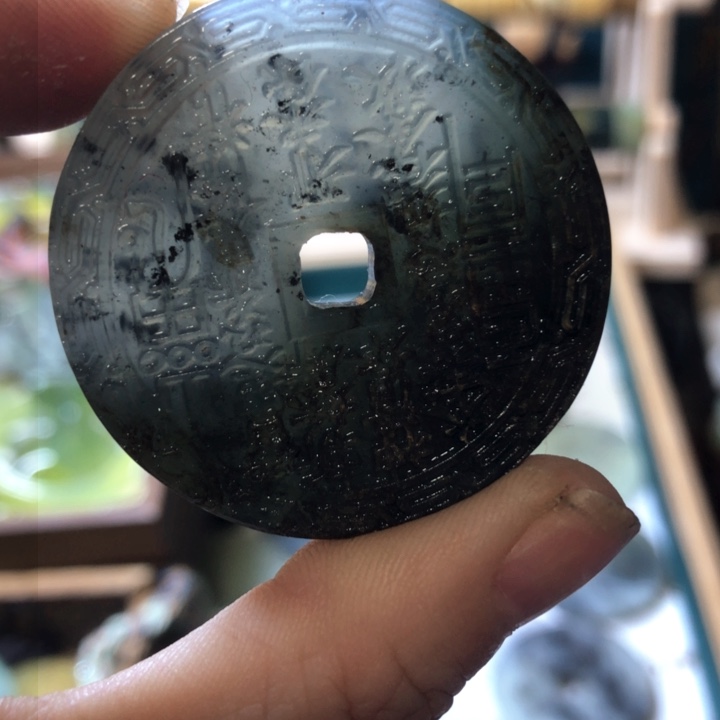 岫玉岫玉挂件未镶嵌