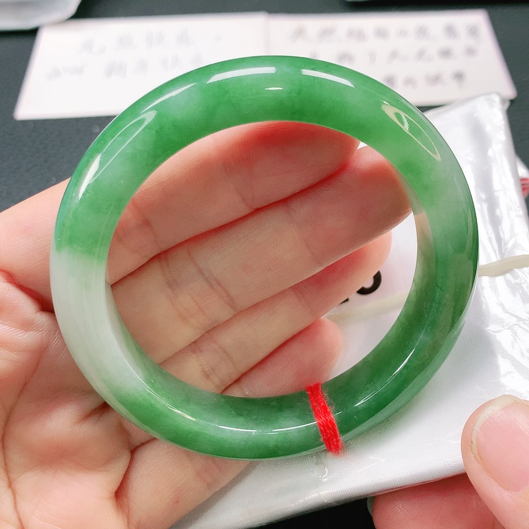 未镶嵌手镯翡翠54正