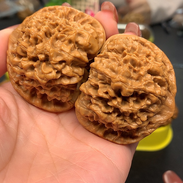 文玩核桃吊坠老*童52官帽