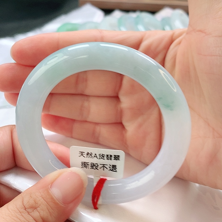 未镶嵌手镯翡翠53圆