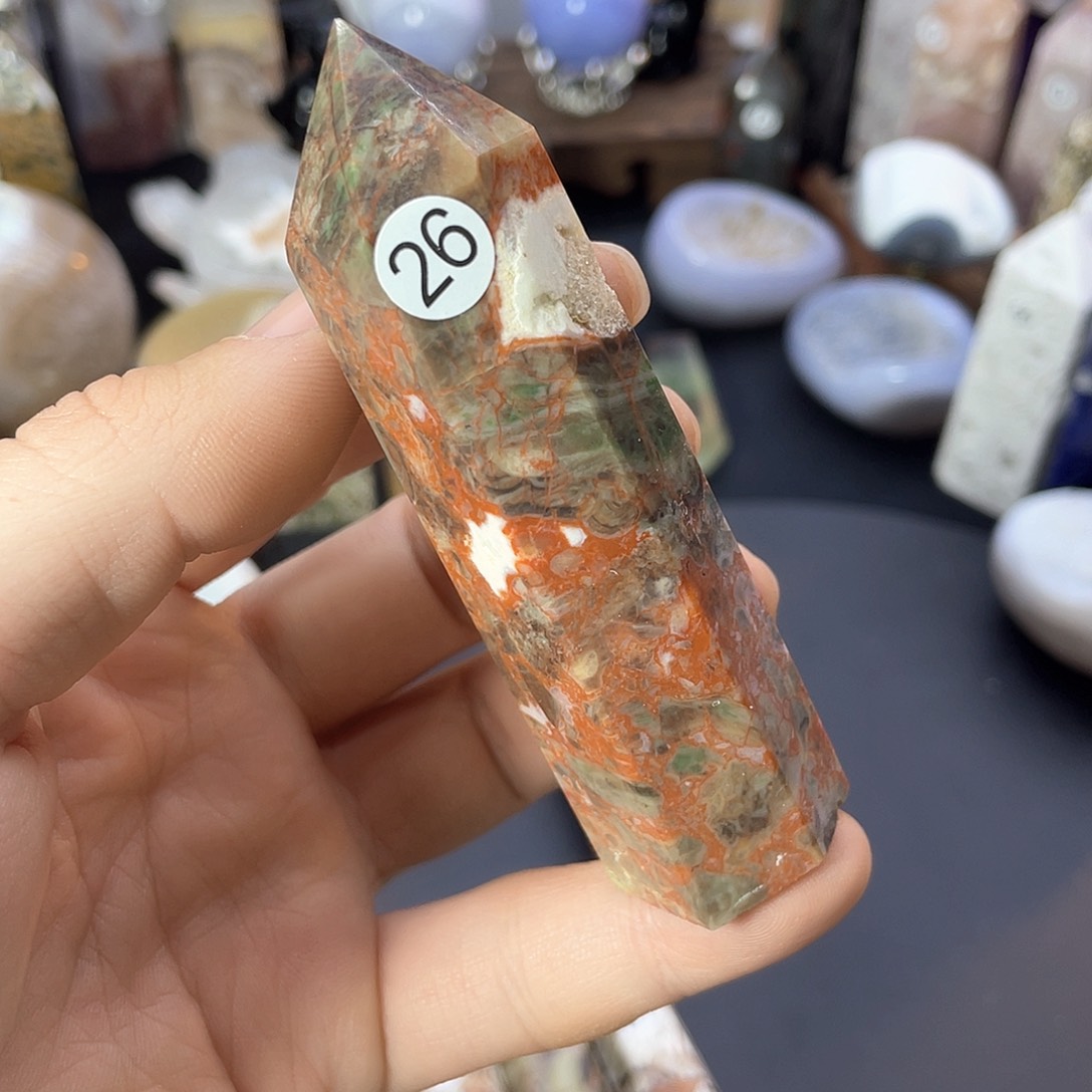 水晶敦煌码瑙未镶嵌