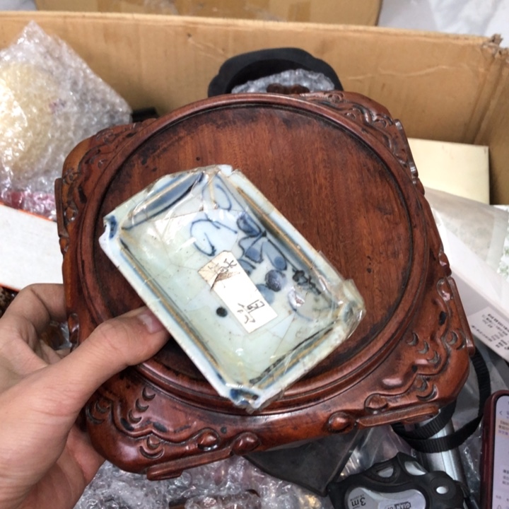 陶瓷孤品单件车里拍