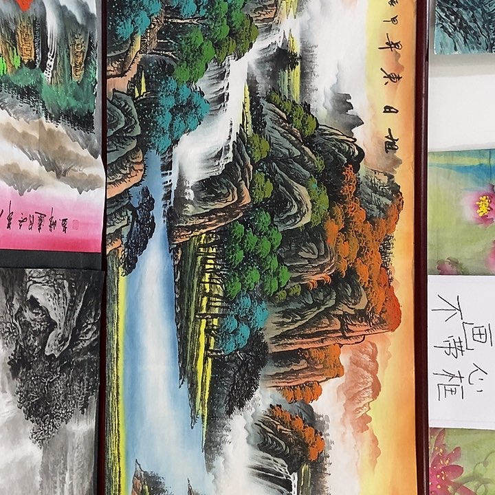 三个张画廊直播间！不带框