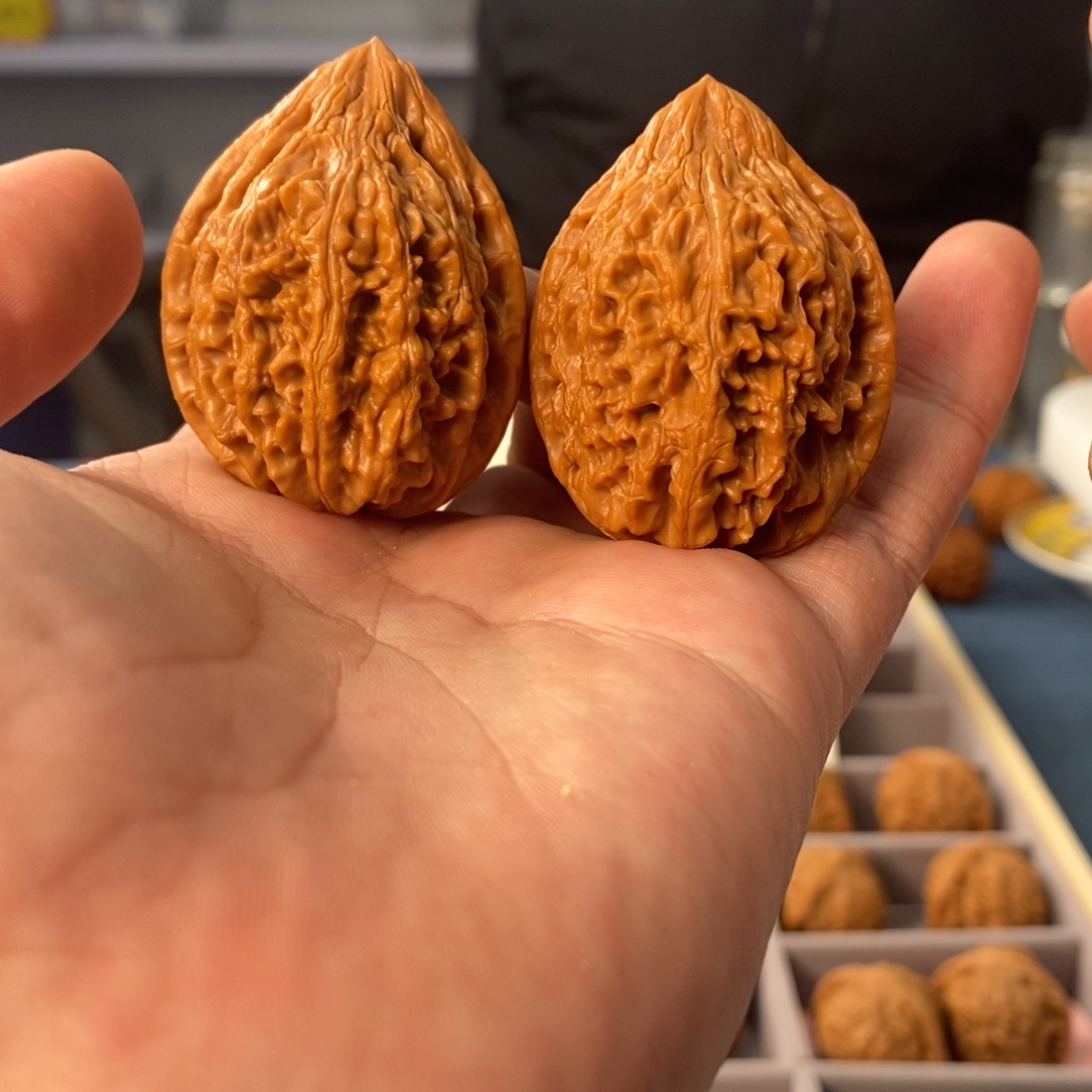 文玩核桃把件微修大沽石38