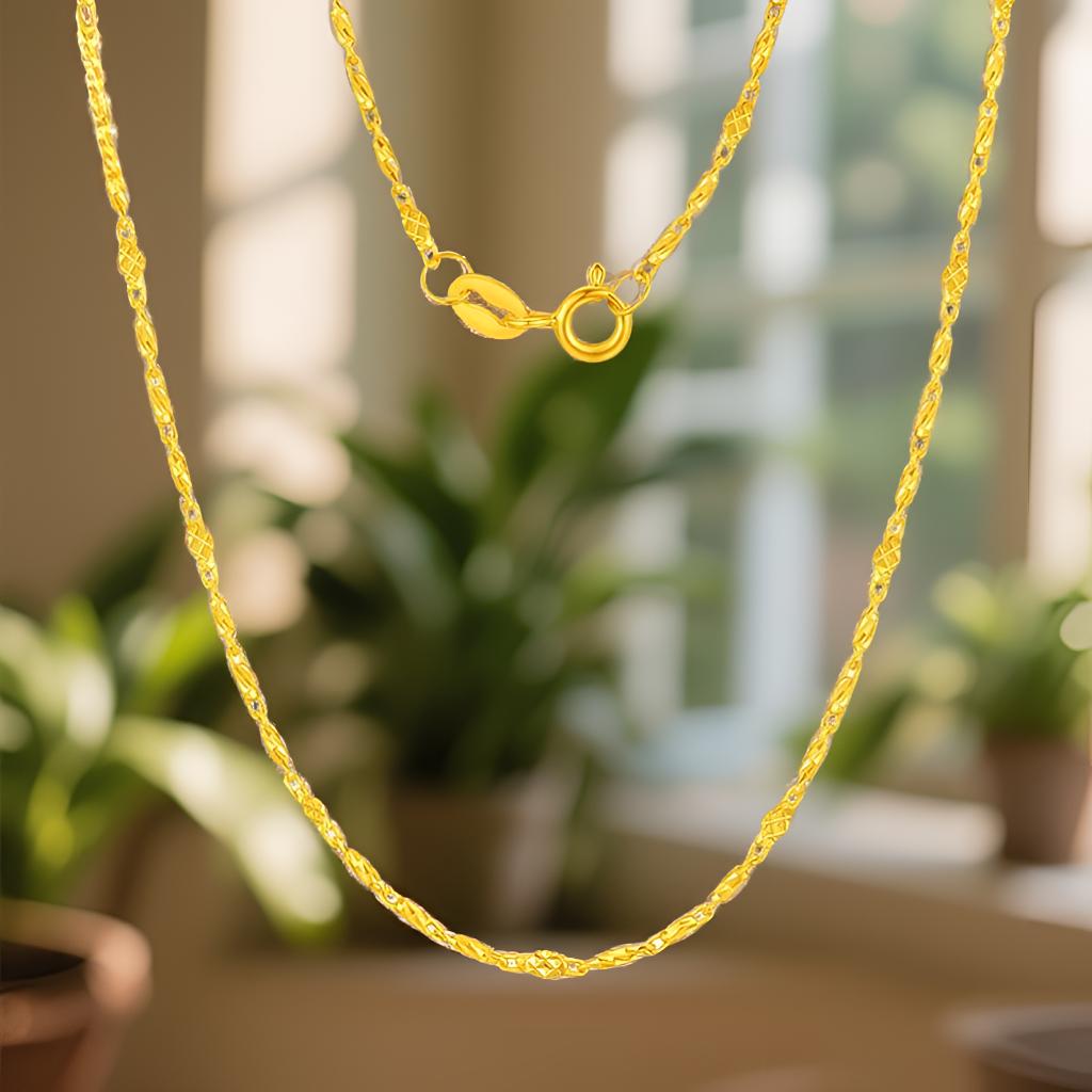 吊坠925银 【欣欣专享】925银闪花马蹄项链 YXL143