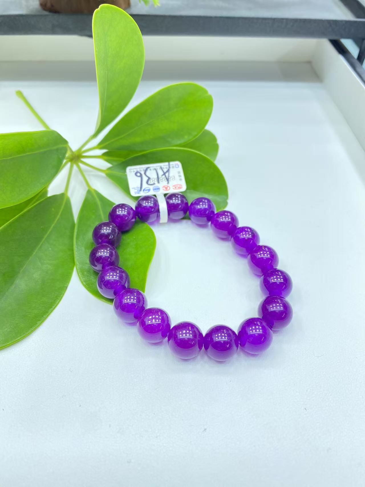 A136 时尚百搭12mm单圈手串