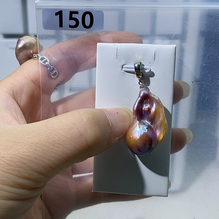 淡水珍珠合金颈饰