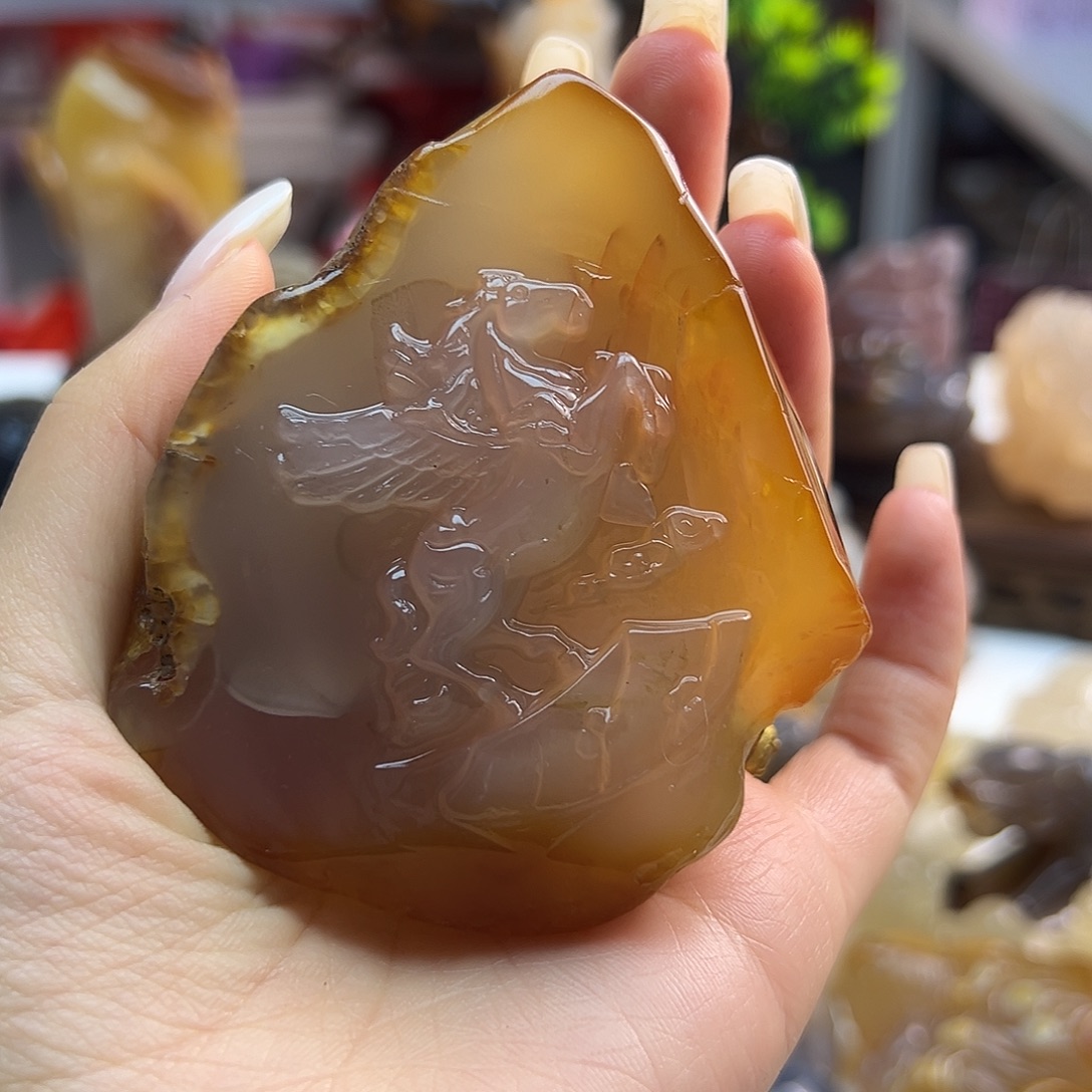 玛瑙/玉髓未镶嵌颈饰