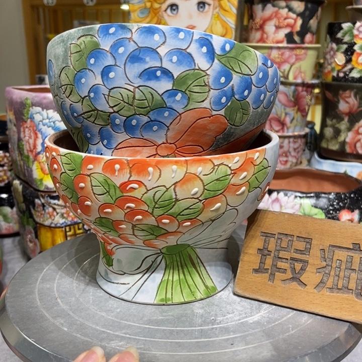 景德镇艺术手绘作品