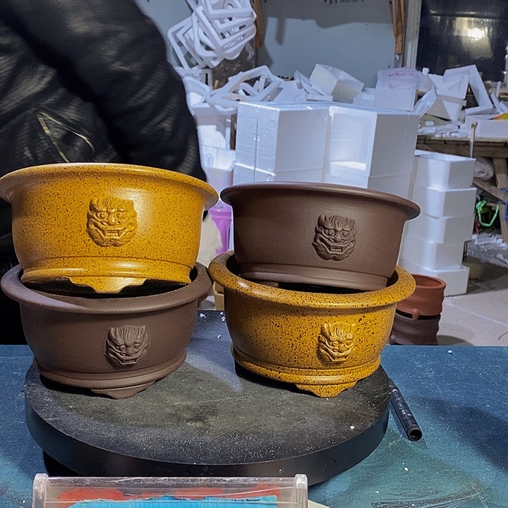 紫砂花盆紫砂艺术