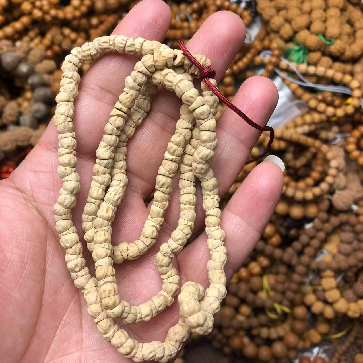 百香大肠108*5mm办公室文玩百香籽柏香大肠