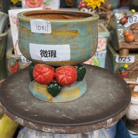 【闪购商品】红陶粗陶材质多肉花盆