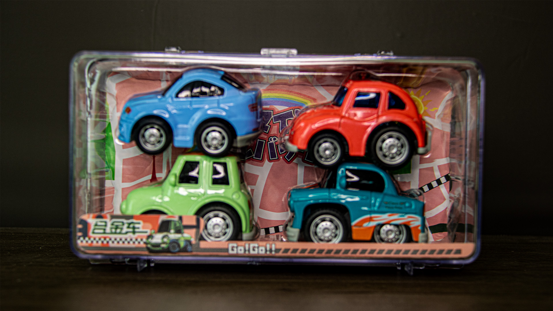 Q版真合金回力小汽车玩具适合男女汽车模型小玩具