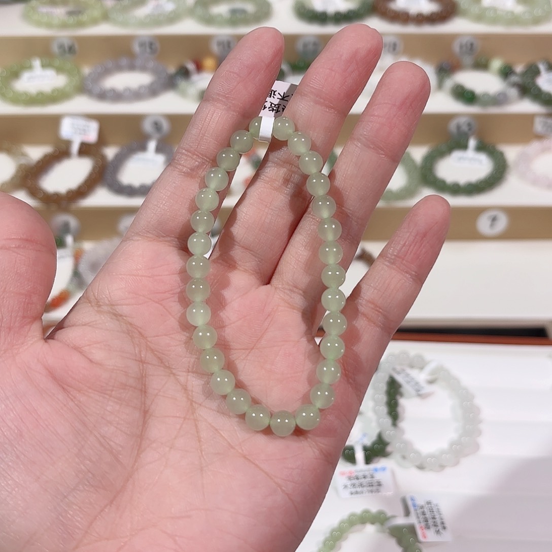 和田玉手链未镶嵌a