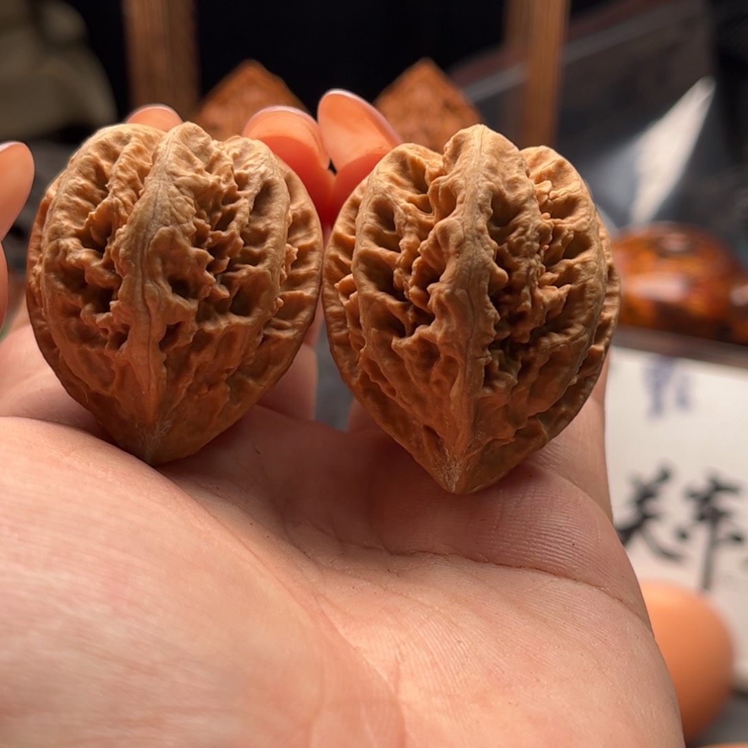 文玩核桃把件关东木子家楸大胖74