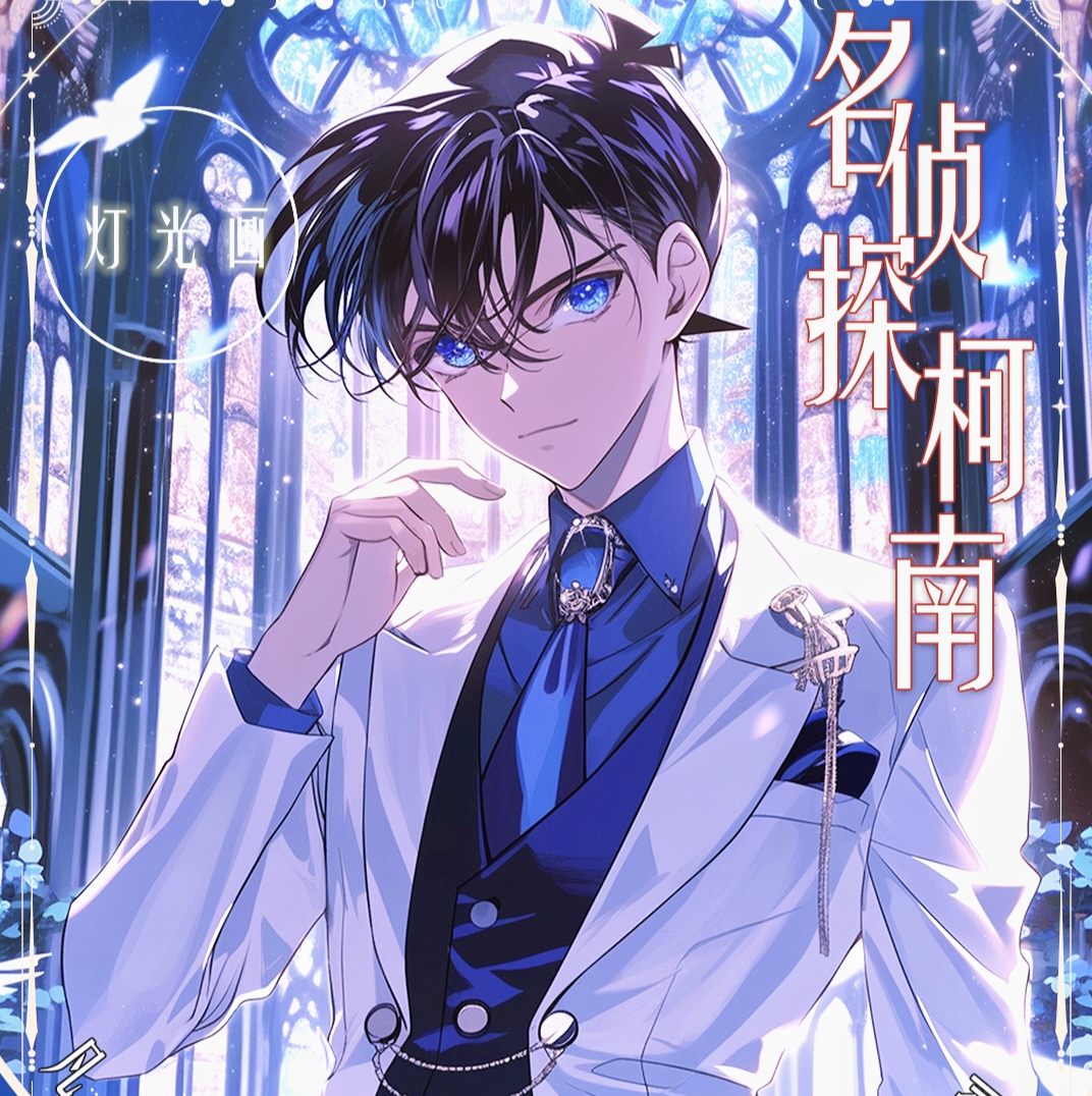 【糖糖许愿】 凡星文创 名侦探柯南灯光画 （盲盒代拆）