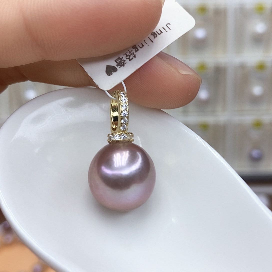 颈饰淡水珍珠合金