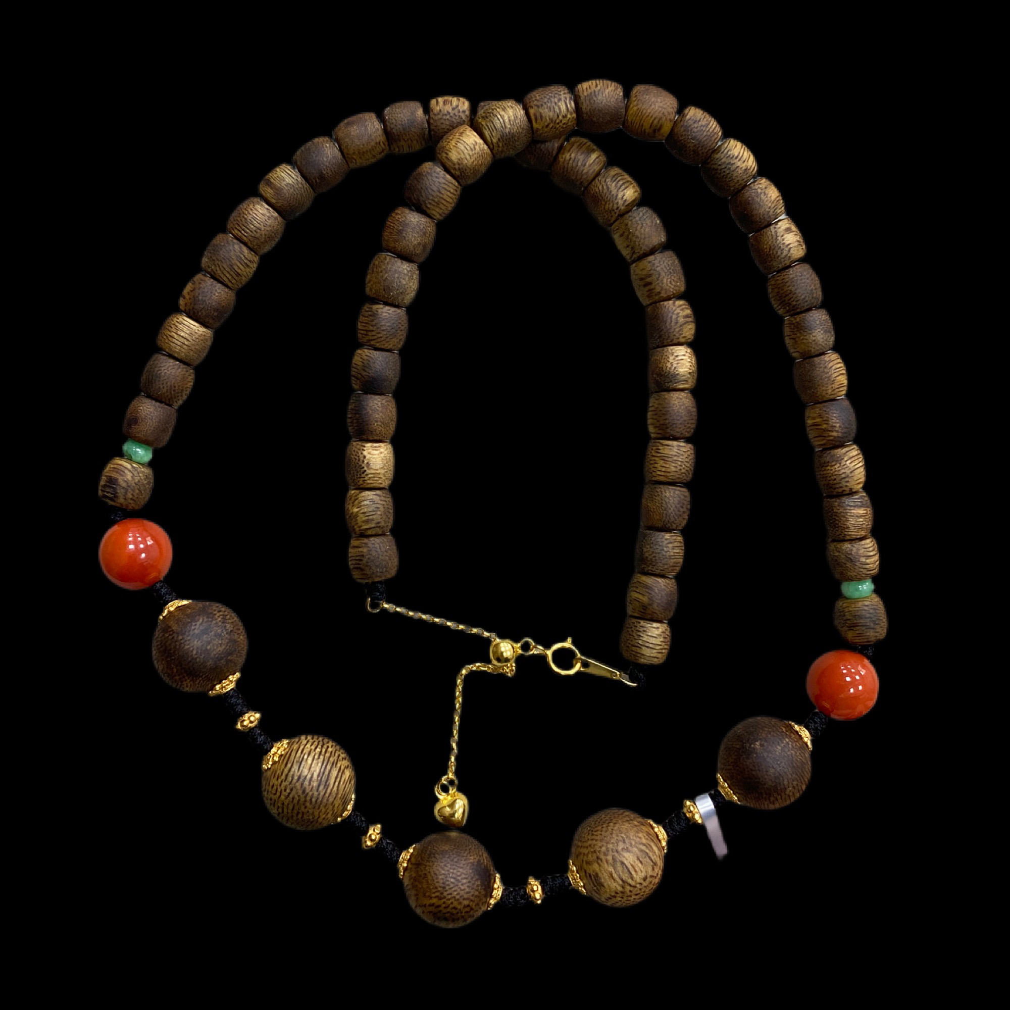 沉香N4116沉香项链孤品