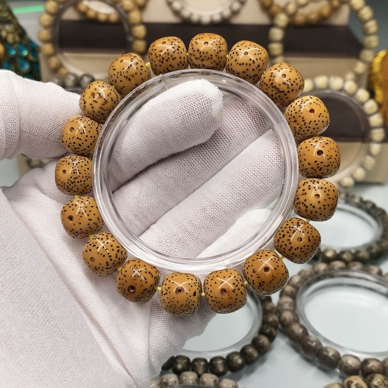 【闪购商品】星月菩提手串12×13一物一图原生态同枝小细星