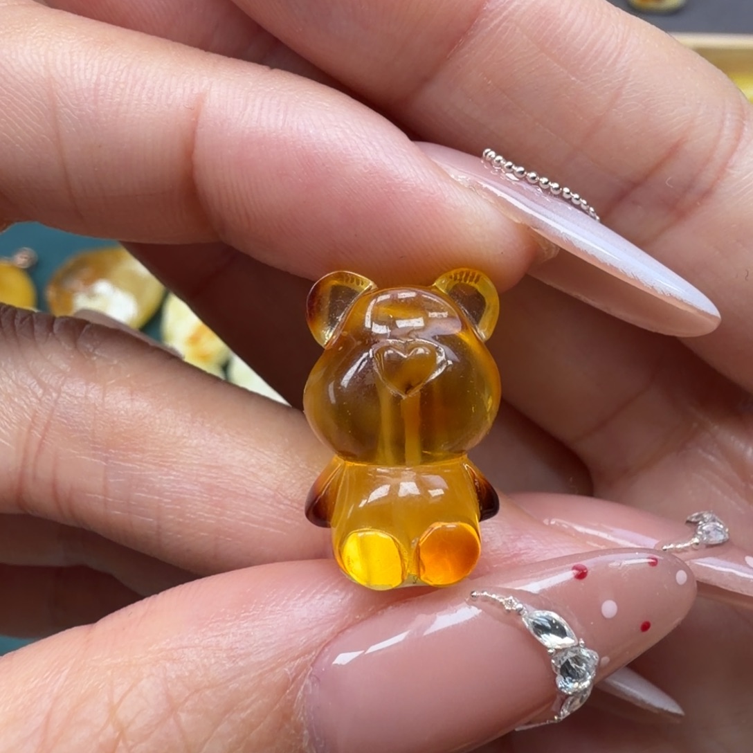 琥珀未镶嵌裸石蜜蜡