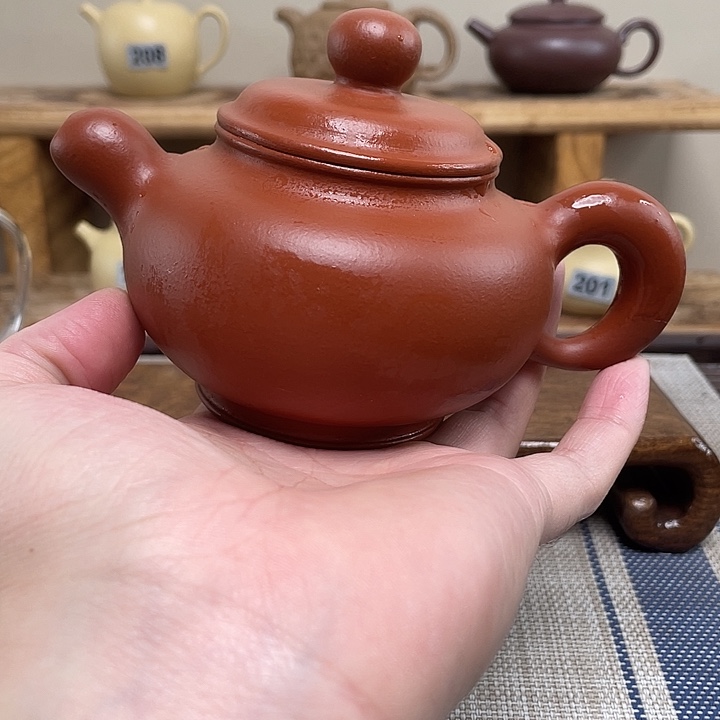 波***澜紫砂茶壶原矿手工紫砂壶