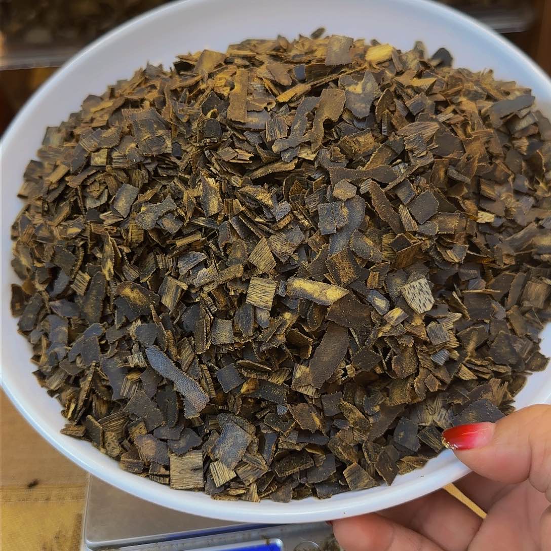 沉香碎屑沉香海南紫罗兰品种高油切片料100g