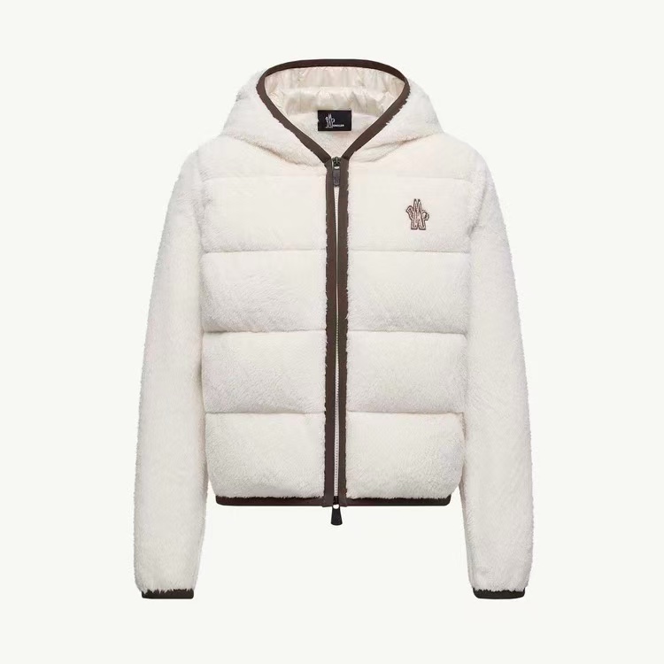未使用 MONCLER 25女士加衬Polartec®拉链连帽外套 