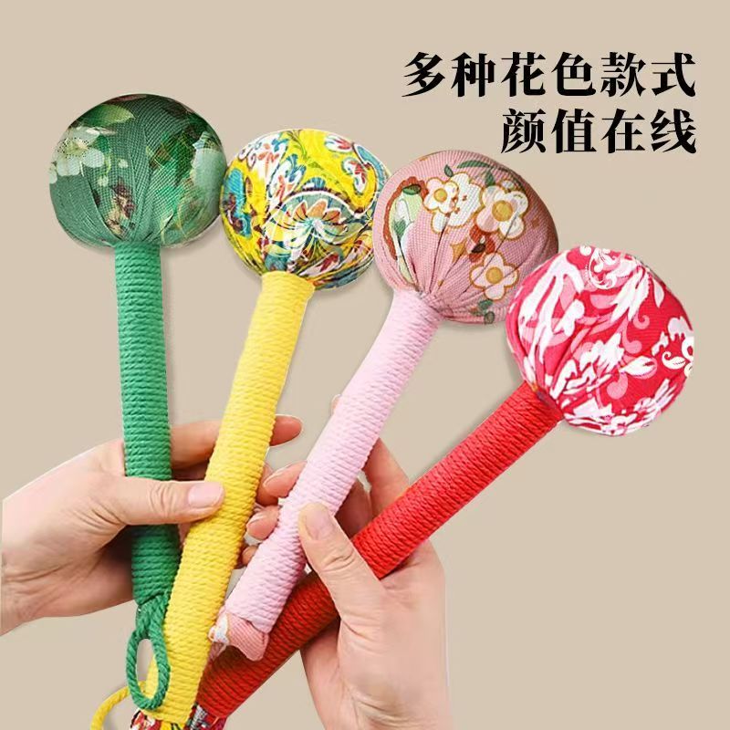 （拍一发二）家用艾草经络锤便携养生锤手工拍打按摩锤
