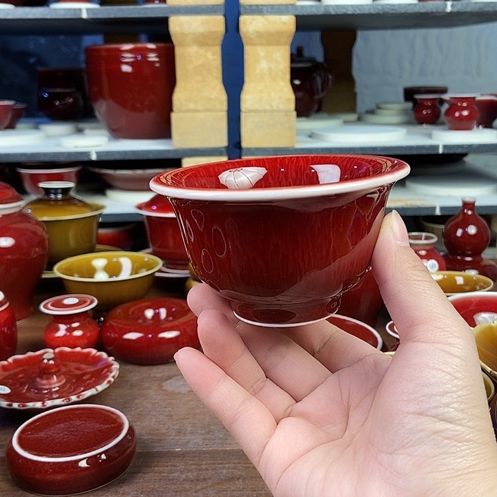 陶瓷景德镇名陶坊原矿郎红