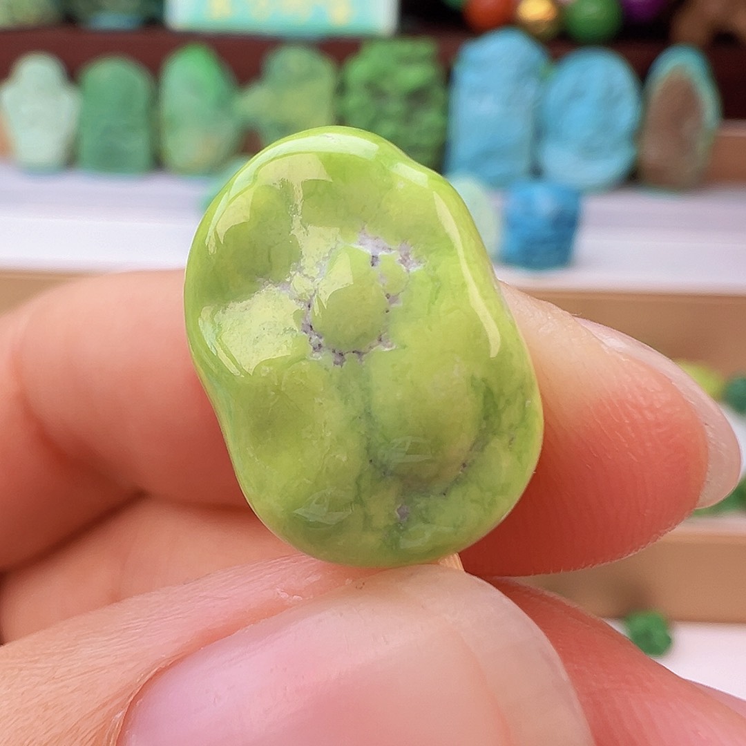 未镶嵌绿松石项链
