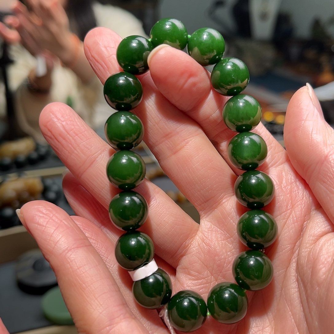 和田玉手链未镶嵌